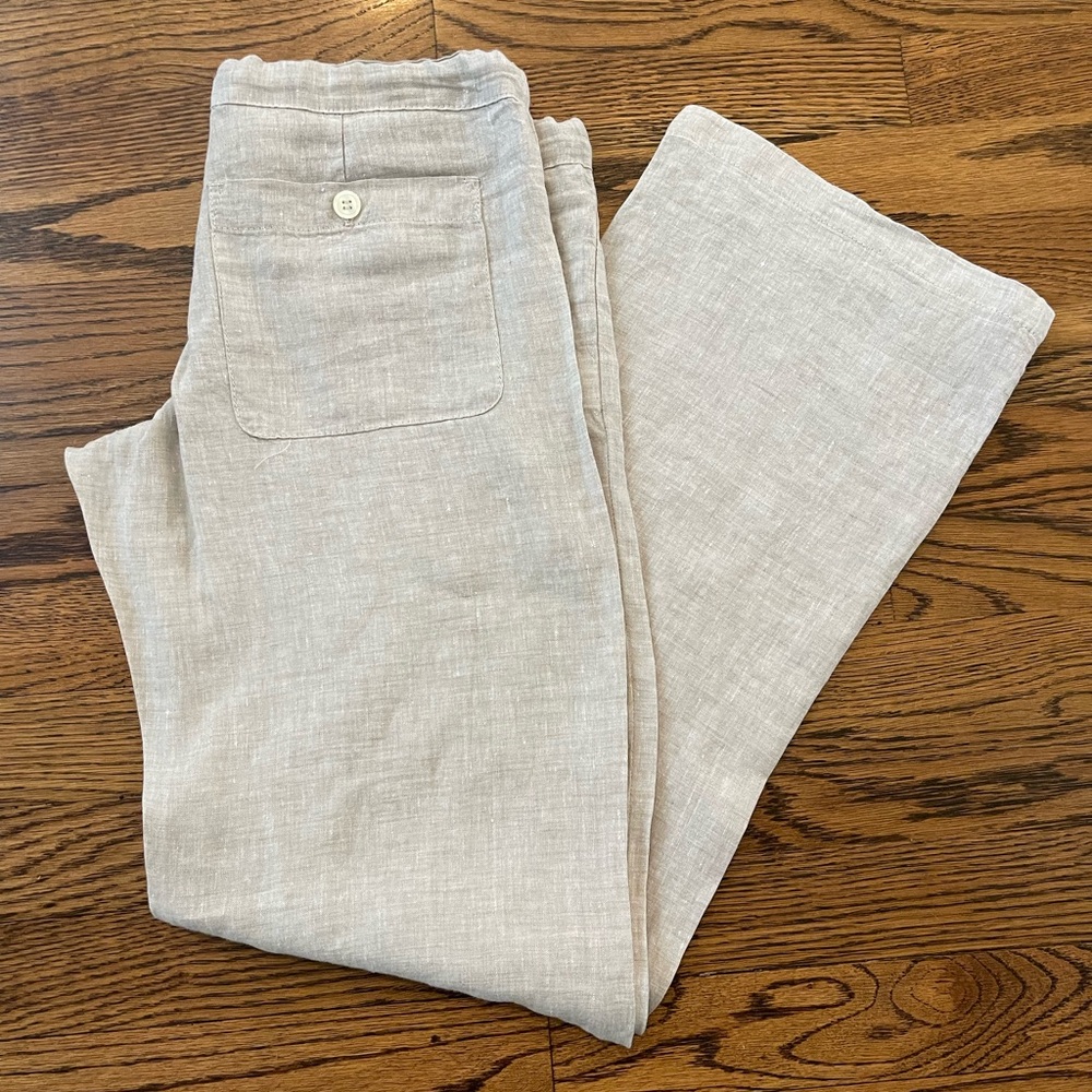 Allen Allen linen pants xs